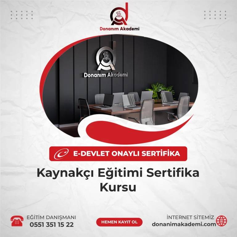 Kaynakçı Eğitimi Sertifika Kursu