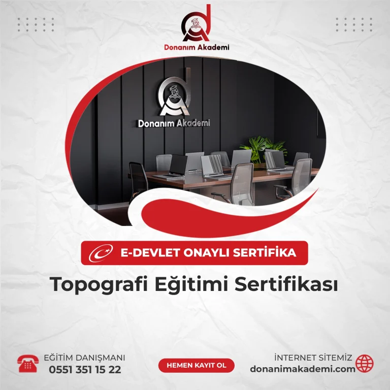 Topografi Eğitimi Sertifikası
