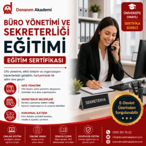 Büro Yönetimi ve Sekreterliği Eğitimi Sertifikası