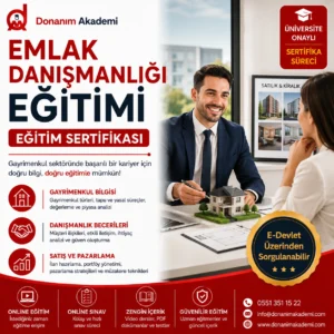 Emlak Danışmanlığı Eğitimi Sertifikası