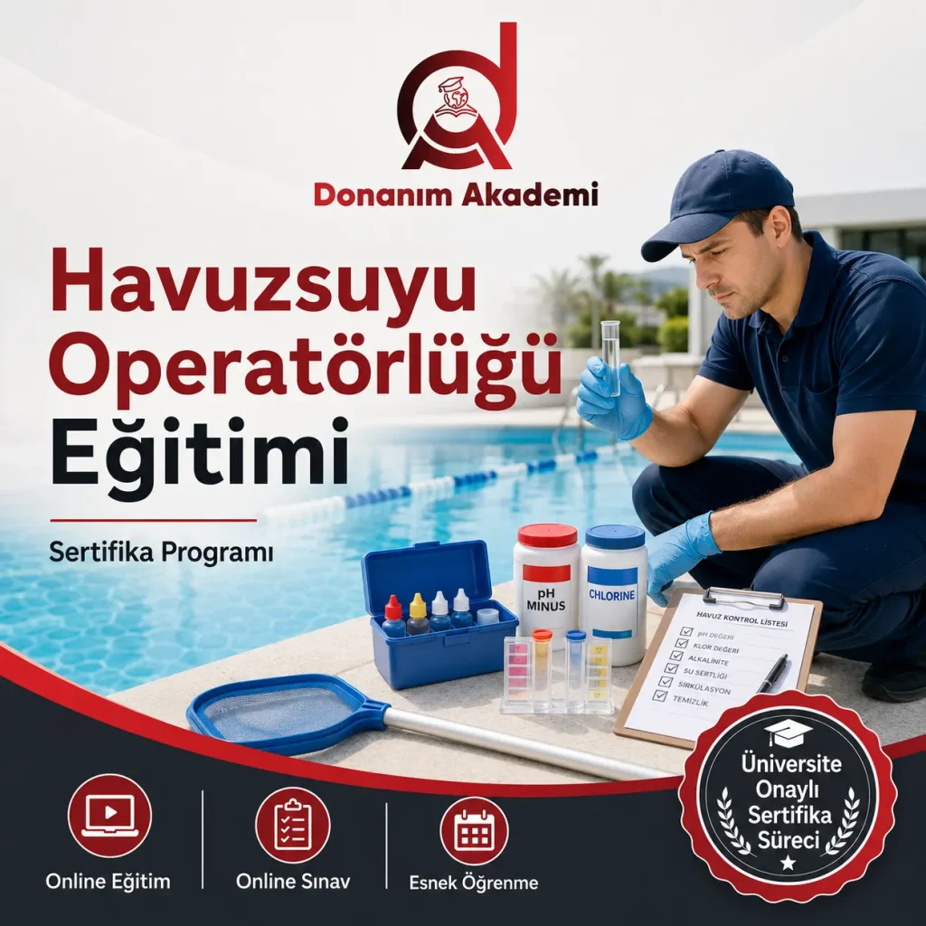 Havuzsuyu Operatörlüğü Eğitimi Sertifikası