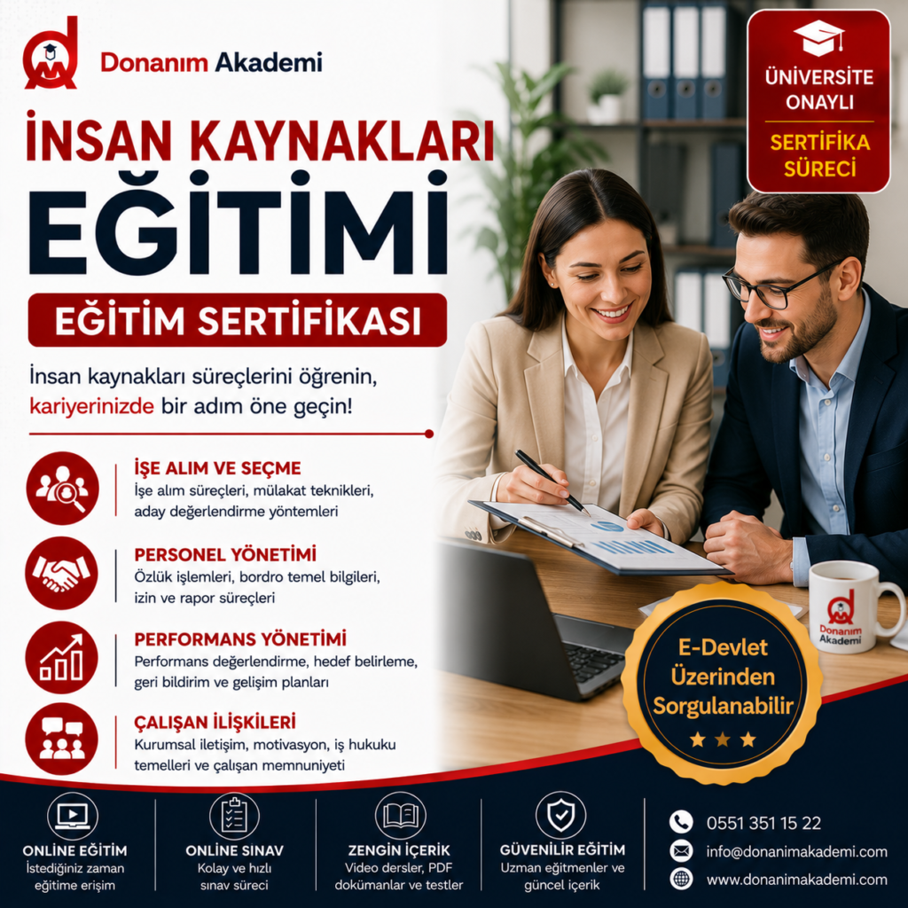 İnsan Kaynakları Eğitimi Sertifikası