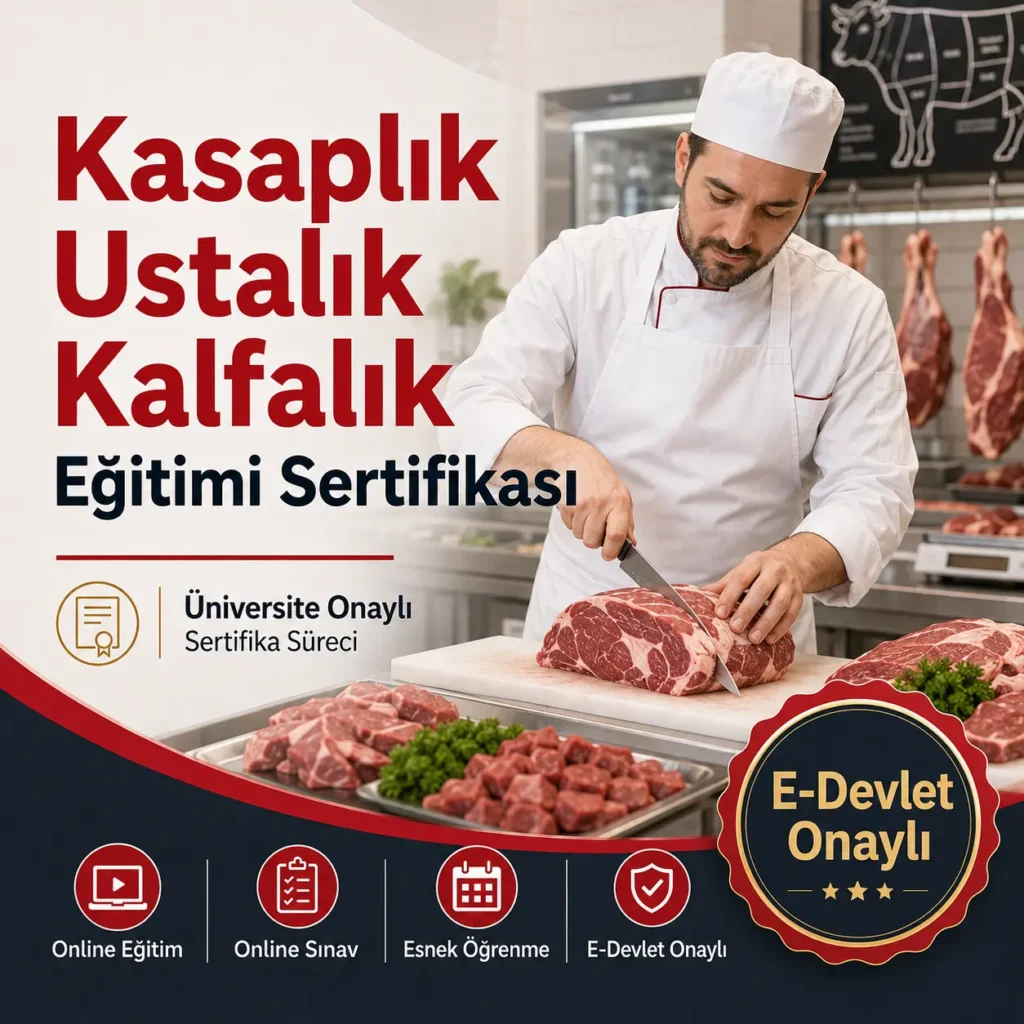 Kasaplık Ustalık Kalfalık Eğitimi Sertifikası