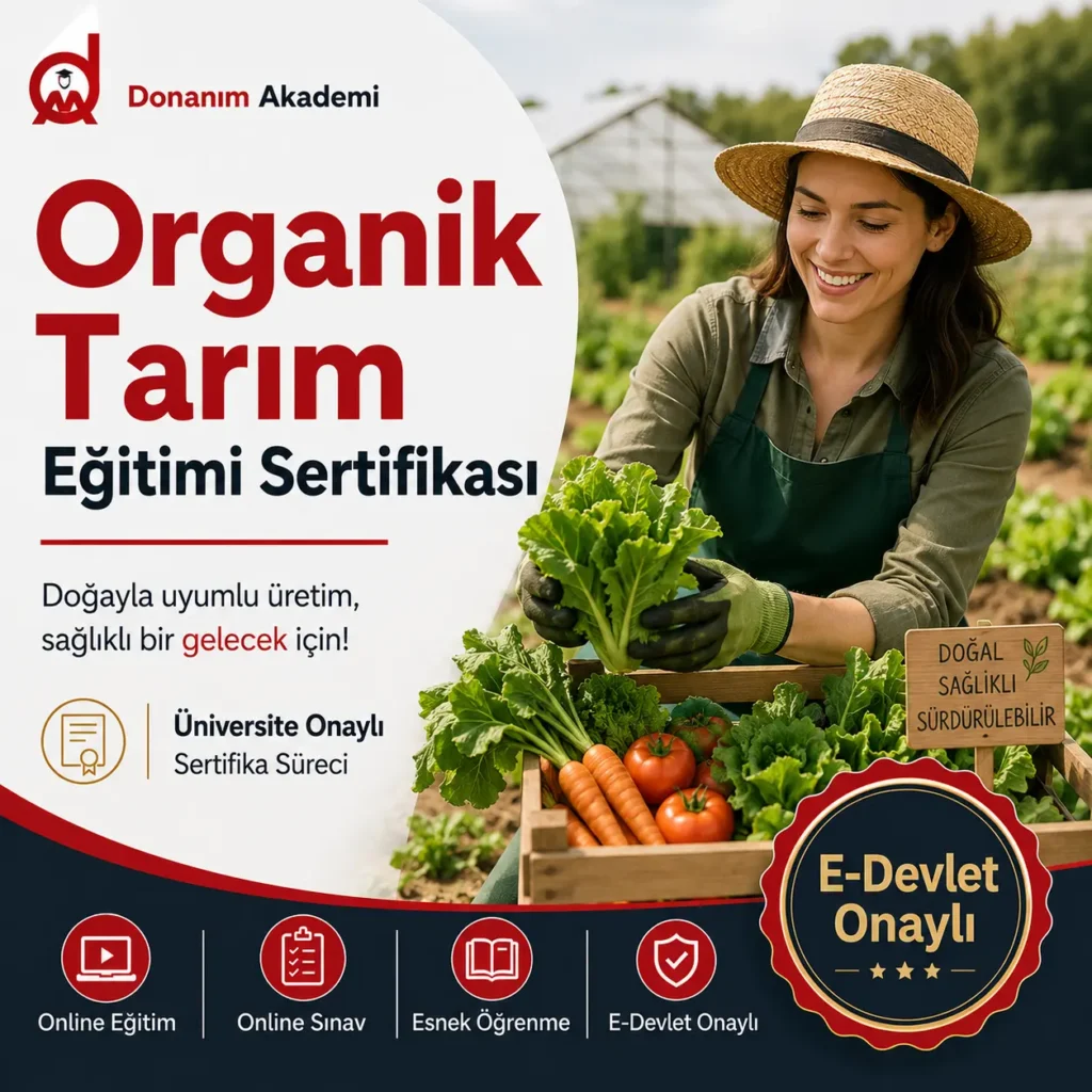 Organik Tarım Eğitimi Sertifikası