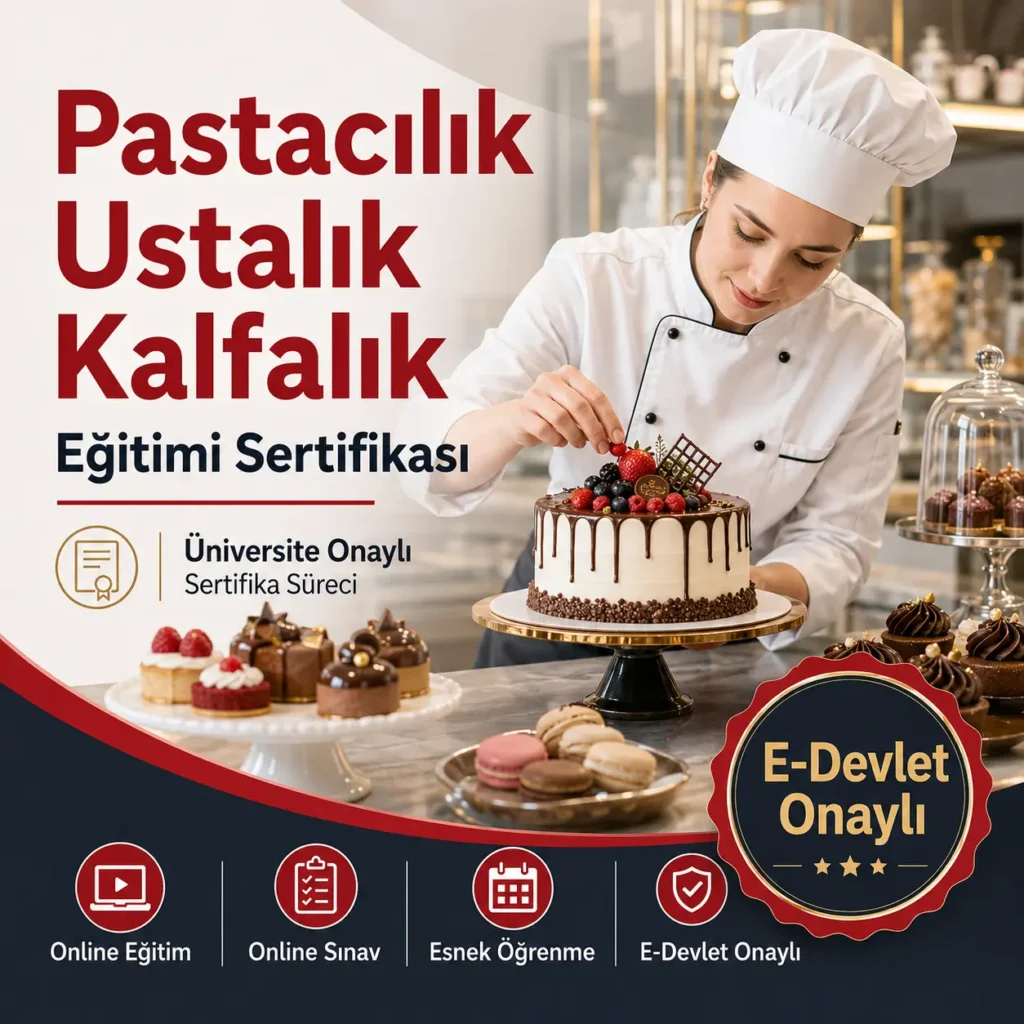 Pastacılık Ustalık Kalfalık Eğitimi Sertifikası