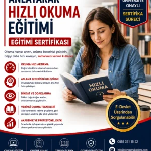 Anlayarak Hızlı Okuma Eğitimi Sertifikası