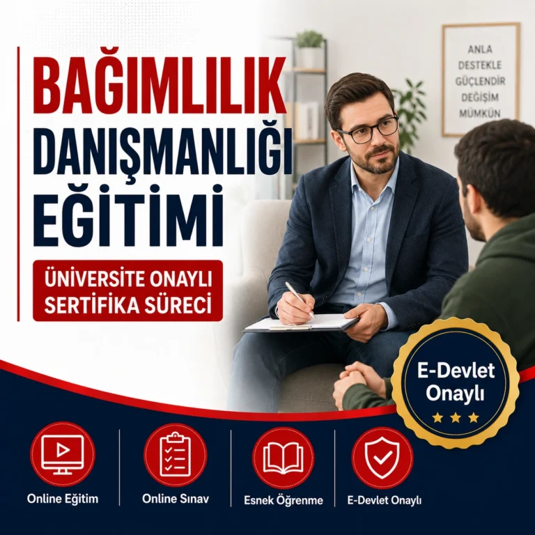 Bağımlılık Danışmanlığı Eğitimi Sertifikası