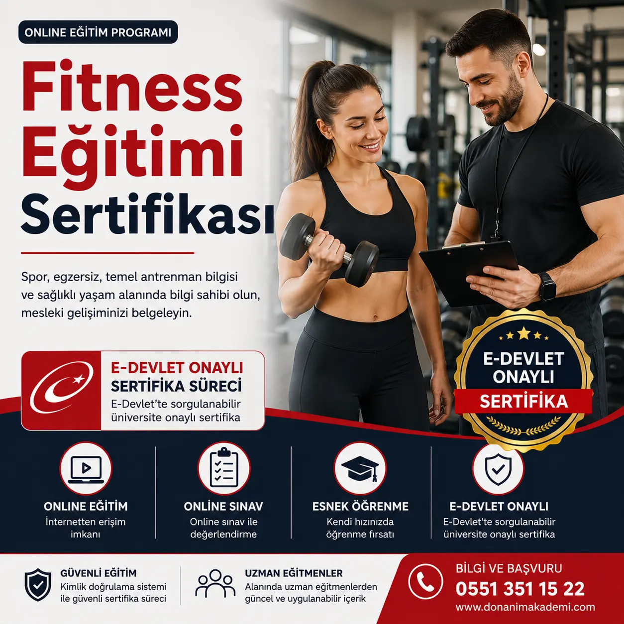 Fitness Eğitimi Sertifikası