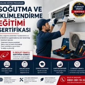 Soğutma ve İklimlendirme Eğitimi Sertifikası